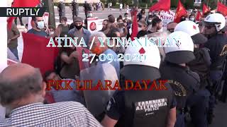 Pkk Lilar Yunani̇standa Bi̇le Dayak Yedi̇
