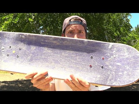 SETTING UP A BOARD WITH CLEAR GRIPTAPE