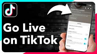How To Go Live On Tiktok