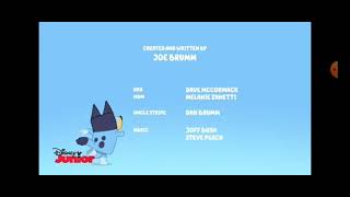 Bluey Bailando Los Créditos De Yoyo El Mago