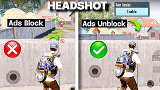 Blocked Sight warning ( Enable ❎ 😱 Disable ☑️ ( behind the cover headshot 🔥
