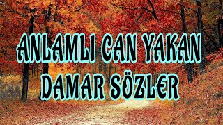 CAN YAKAN DAMAR SÖZLER | KISA ANLAMLI SÖZLER | ACI SÖZLER 2021 | #damarsozler