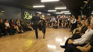 Exhibición In Milonga Tango La Vida Istanbul, Turkey. Talia Gorla Y Gustavo Alvarez