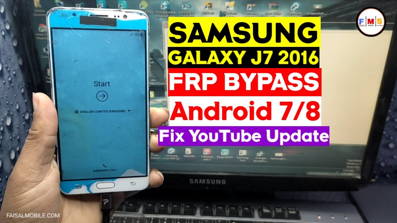 Samsung J7 2016 (Sm J710) Google Account Frp Bypass Samsung J7 2016 (Sm J710) Google Account Frp Bypass