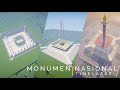 Minecraft // Building : WEW!! Begini buat Monas Asli - Timelapse ✔