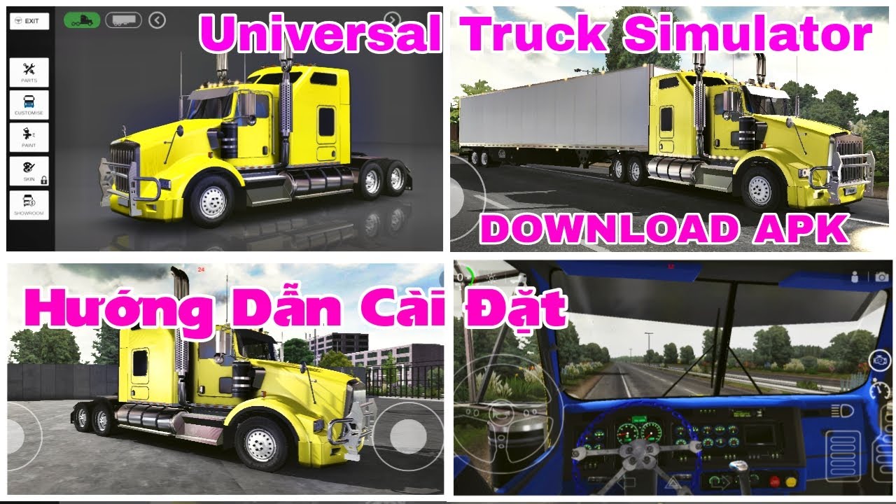Instructions for installing Universal Truck Simulator Apk Beta Instructions for installing Universal Truck Simulator Apk Beta