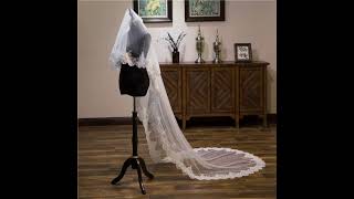 Wv084 Blusher Veil Lace Trim Veil Wedding Bridal Veil Shop Online
