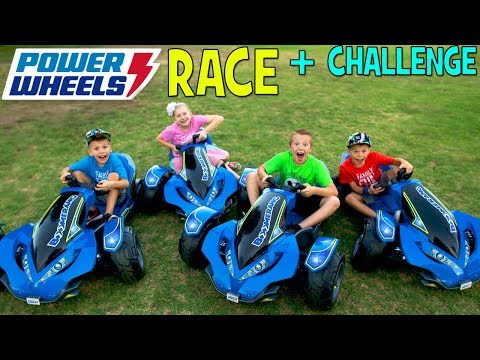 Power Wheels Boomerang Challenge! - Family Fun Pack
