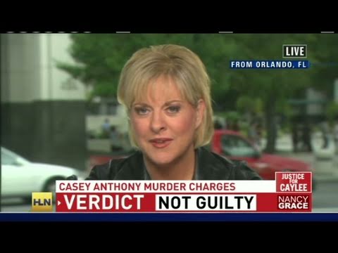 HLN's Nancy Grace reacts to the notguilty murder verdict for Casey Anthony
