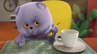 Премьера! Кот Басик - Когтеточка - Прикольные Мультики Про Котиков