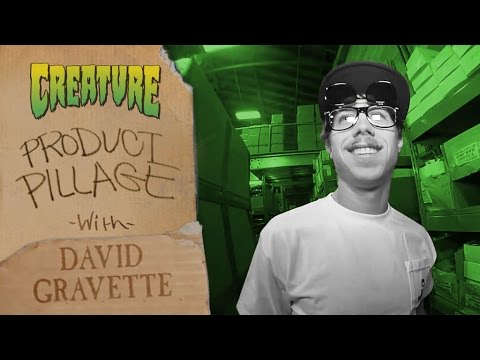Product Pillage: David Gravette for Creature Skateboards