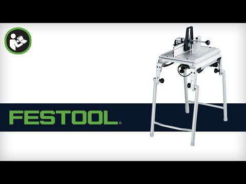 Festool CMS Router Table - Getting Started: Setup & Calibration