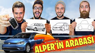 EN İYİ ÇİZEN ALPER'İN ARABASINI ALIR!!