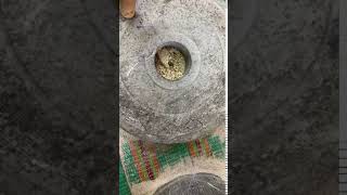 Hand Grinding Mill Stone | Chaki | Wheat Grinder | Ancient Grinder | Cultural He