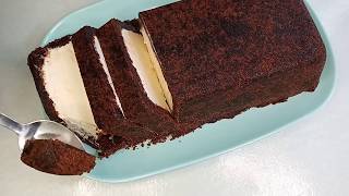 3 INGREDIENTS FUDGEE BAR ICE CREAM CAKE