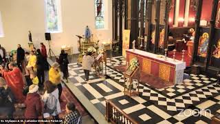 2022.12.04-Ceasurile & Sf Liturghie-Tamaduirea femeii garbove/Healing of the woman with an infirmity