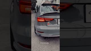 Audi S3 V8 #Audi #Выхлоп #Ауди #Shorts