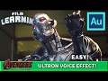 Ultron Voice Effect Adobe Audition Tutorial! | Film Learnin
