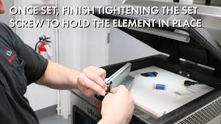 Commercial Single Vacuum Chamber Sealer Seal Bar Replacement