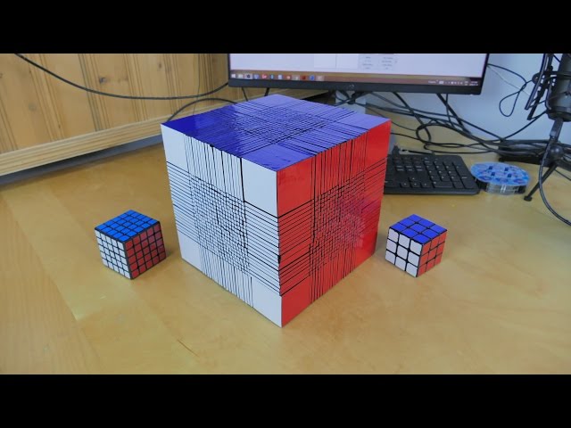 Giant 22×22 Rubik’s Cube Is A World Record - Video