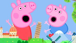 Peppa Pig Official Channel | The Giant Peppa Pig's Adventure at the Tiny Land