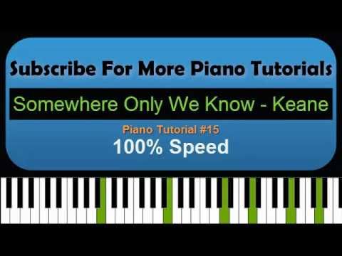 Tutorial Piano Keane | somewhere only we know keane piano tutorial 15 youtube Tutorial Piano Keane | somewhere only we know keane piano tutorial 15 youtube