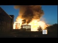 Historic RI plant destroyed by fire, 1 hurt