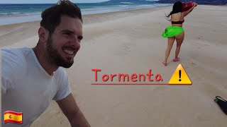 Terrorífica Tormenta En Tarifa 🌬 Preparación Para La Viaje A Marruecos 🇲🇦