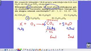 Ki̇m Ya? 12. Sinif -Ayt Kaba Ve Molekül Bulma Problemleri̇