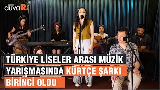 Türkiye liseler arası müzik yarışmasında Kürtçe şarkı birinci oldu
