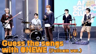 [After School Club] Onewe's Guess The Songs(Fullcam Ver.)