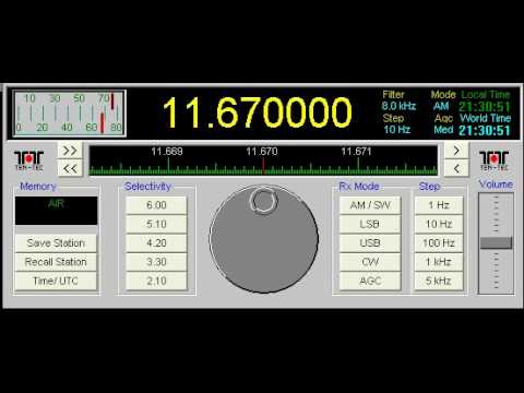 ALL INDIA RADIO - Reception difference 11670 kHz vs. 7550 kHz...