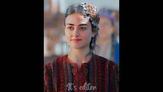 Halima Sultan killer look 🔥Esra bilgic killer smile 🥰 new short #ertugrulghazi