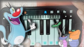 Oggy And The Roaches Piano Tune