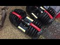 Bowflex SelectTech 552 Dumbbells Review - Man I Love These Things!