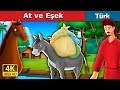 At ve Eşek | The Horse and The Donkey Story in Turkish |  Turkish Fairy Tales