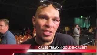 Caleb Truax Post Fight Interview After Big Knockout Of Don George