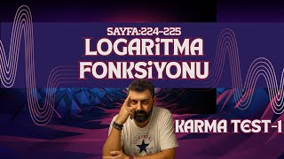 Ayt Matematik Logari̇tma Acil Yayınları 2025 Sayfa 224-225 Soru Çözümü
