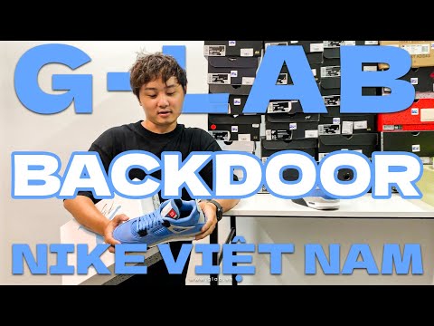 Có hay không việc G-LAB mua giày BACKDOOR ở Nike Việt Nam?? Air Jordan 4 University Blue - Xe Vepsa