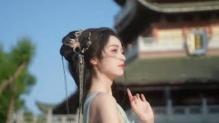 Lishiqi(Li十七）Dunhuang（敦煌）!#Chinesegirl#Beautiful #Hanfugirl #Китай