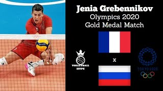 Jenia Grebennikov - Olympic Final Tokyo 2020 - Mens Volleyball - All Receptions
