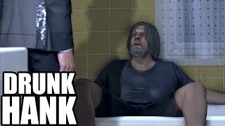 DETROIT Become Human - Drunk Hank Scene - Funny Scene