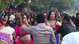 Chaath Puja Kinnar Dance Babughat Kolkata