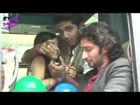 On location of TV serial Na Bole Tum Na Maine Kuch Kaha family...