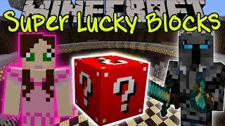 Minecraft: RED SUPER LUCKY BLOCK CHALLENGE GAMES - Lucky Block Mod - Modded Mini-Game