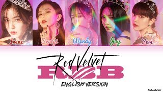 Red Velvet 레드벨벳 Rbb Really Bad Boy English Version Color Coded English Red Velvet 레드벨벳 Rbb Really Bad Boy English Version Color Coded English