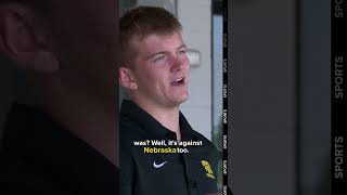 Nebraska Game Winner Is Drew Stevens Top Moment So Far In His Hawkeye Career