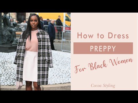 How to dress preppy