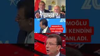 Seçim Gecesi Kazanıyoruz Diyen İmamoğlu Çark Etti Ve Kendi Kendini Yalanladı