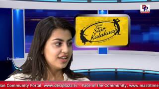 Part 1 - Appatlo Okkadundevadu Actress Sasha Singh Candid With Desiplaza Tv Dallas Texas